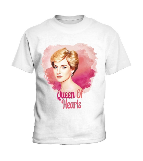 Princess Diana Queen of peoples hearts Kids T-Shirt