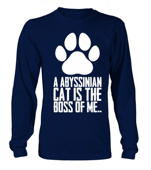 Abyssinian cat Abyssinian mom Long sleeved Unisex