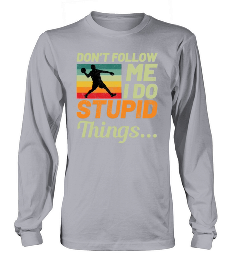 Dodgeball Player Coach Team Sports Funny Long sleeved Unisex