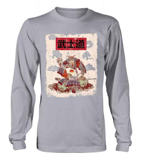 Japanese Samurai Vintage Aesthetic Long sleeved Unisex