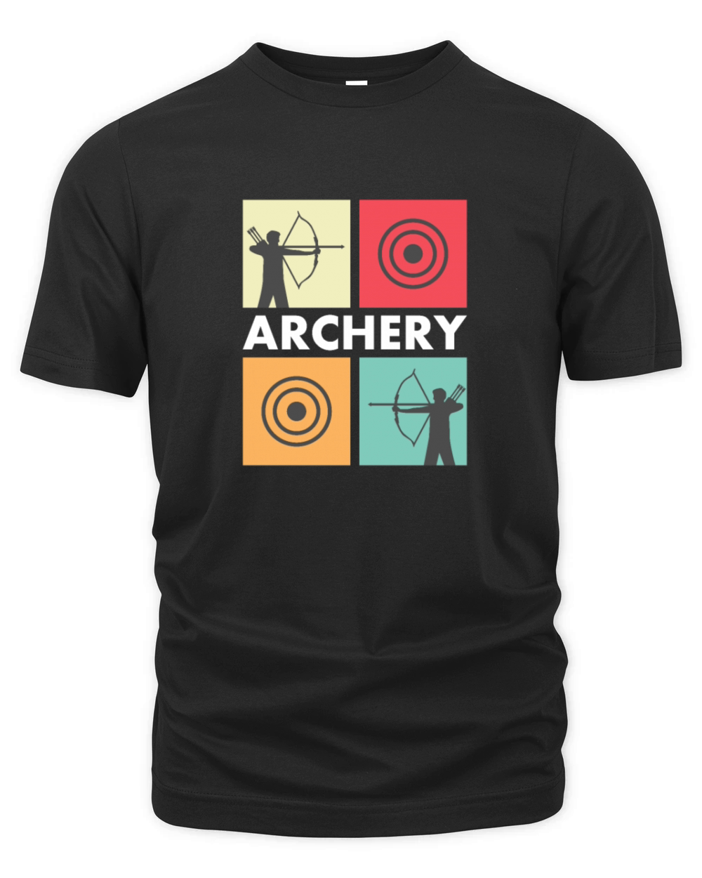 Archery - vintage retro Organic Unisex T-shirt