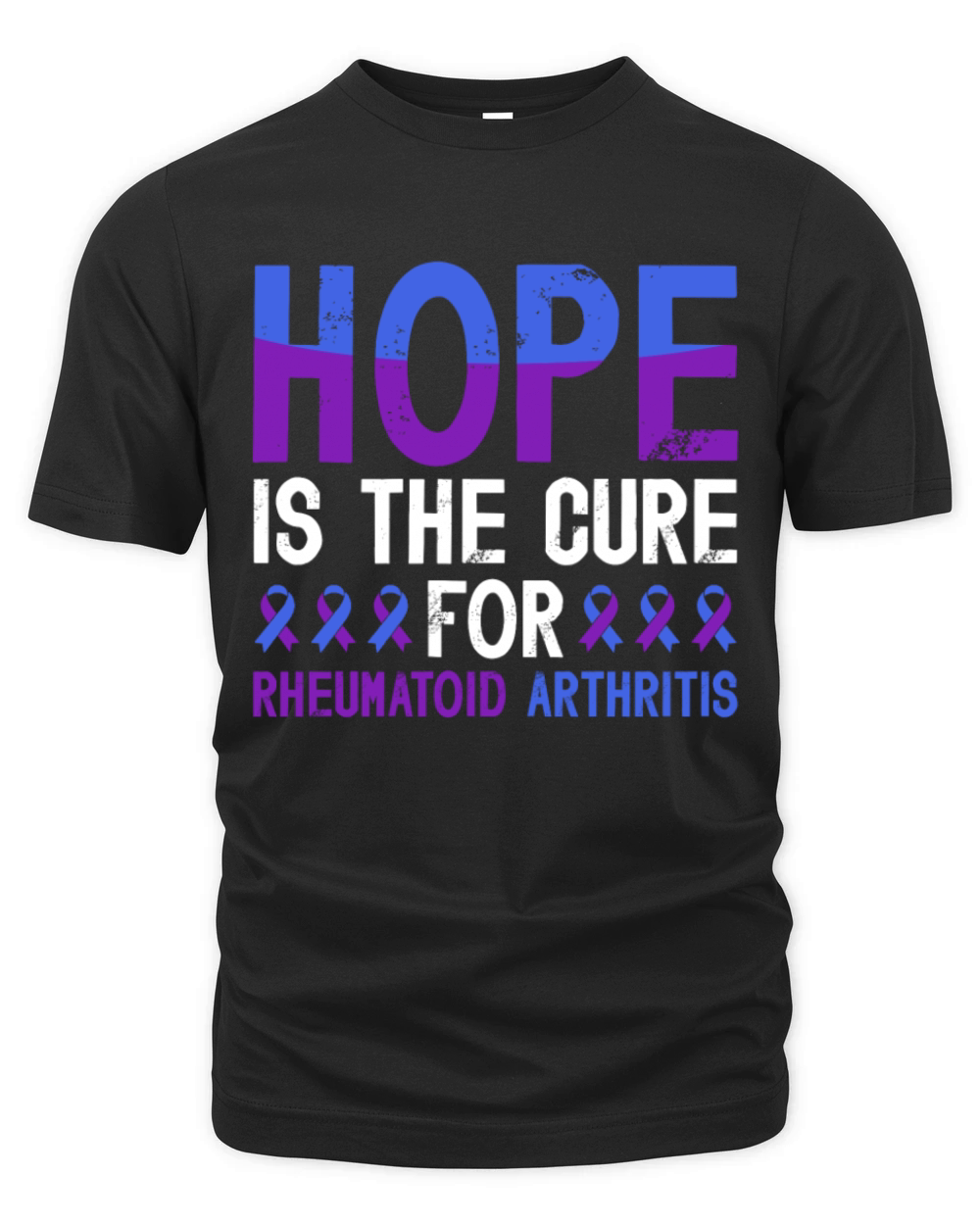 Hope Is The Cure For Rheumatoid Arthritis Organic Unisex T-shirt