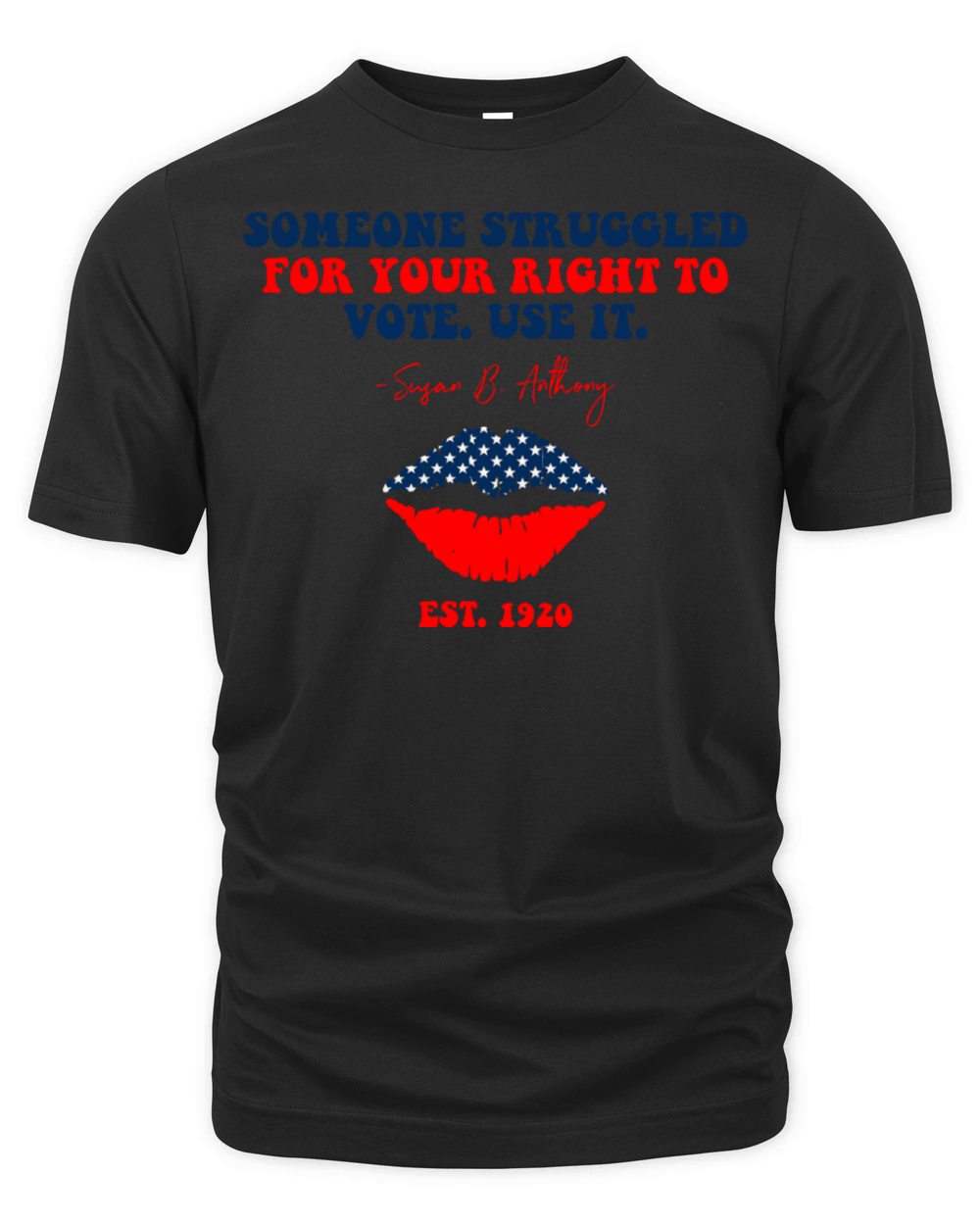 Someone Struggled For Your Right To Vote Organic Unisex T-shirt