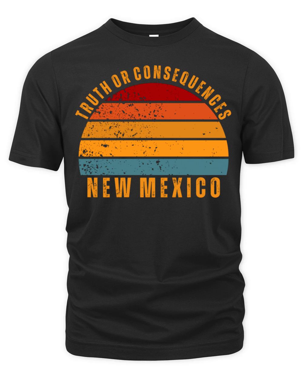 Truth Or Consequences New Mexico Vintage Retro Organic Unisex T-shirt