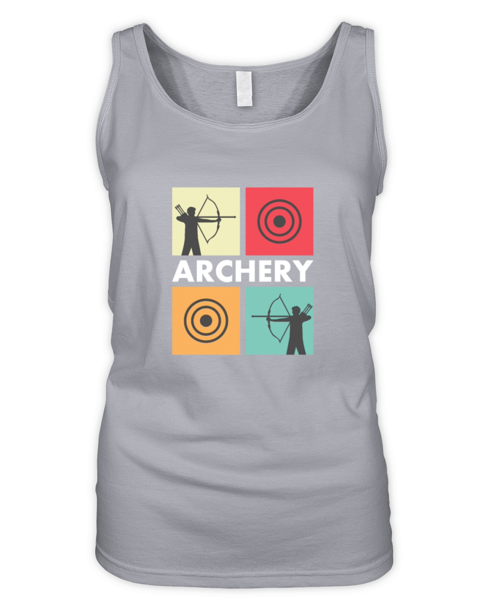 Archery - vintage retro Organic Women's Tank Top