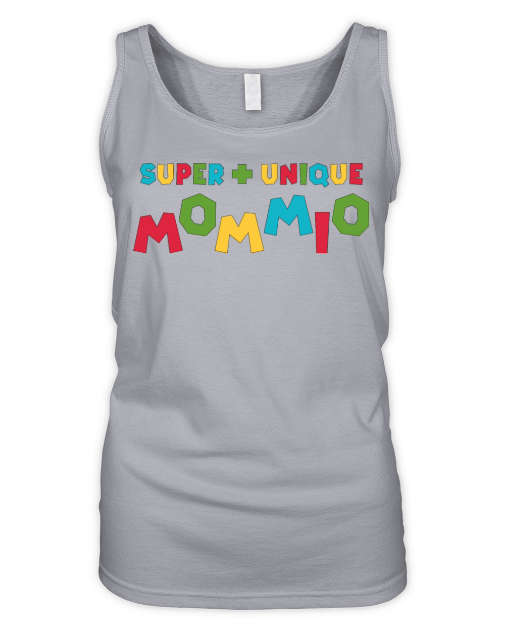 funny stylish motherhood super plus unique mommio Organic Women's Tank Top