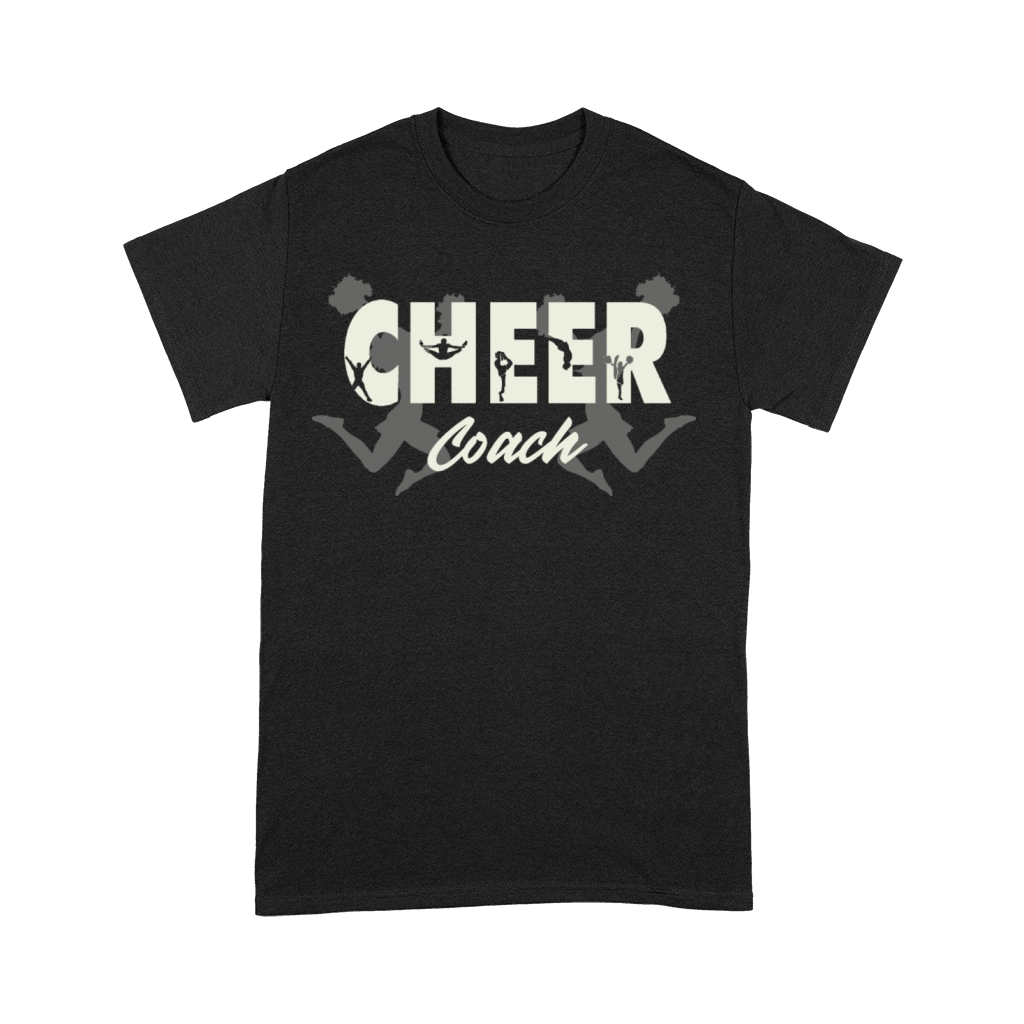 Cheer Coach In Cheer Text Premium T-shirt