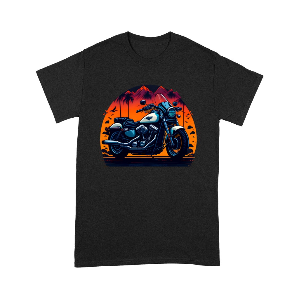 Motorcycle illustration Premium T-shirt