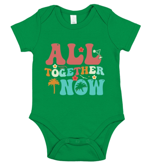 All Together Now Summer 2023 Design Short Sleeve Baby One-Piece