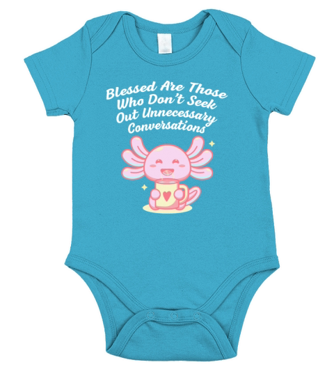 Seek Unnecessary Conversations Introvert Sarcastic Short Sleeve Baby One-Piece