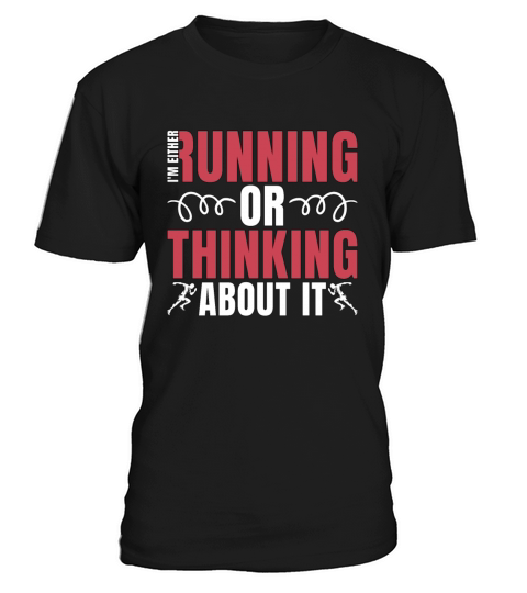Cross Country Running Im Either Running Or Race T-Shirt Unisex