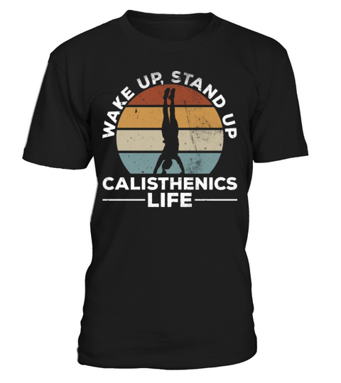 Vintage Calisthenics Life Retro Pull Ups Retro T-Shirt Unisex