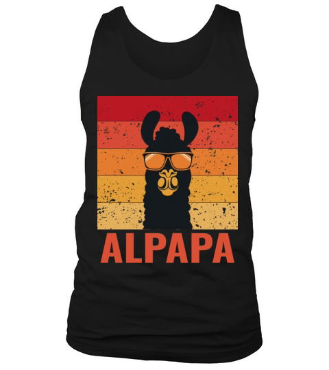 ALPAPA Alpaca Fan Llama Fathers Day Gift Funny Tank Top Unisex