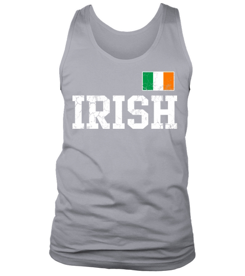 Irish Flag Ireland St Patricks Day Vintage Tank Top Unisex