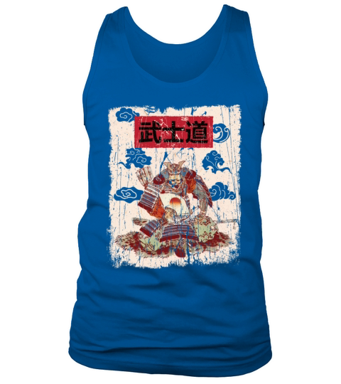 Japanese Samurai Vintage Aesthetic Tank Top Unisex