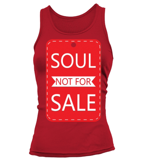 Soul Not For Sale Price Tag Tank top Woman