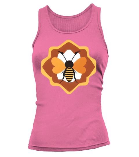 Vintage Retro Bee Design Tank top Woman