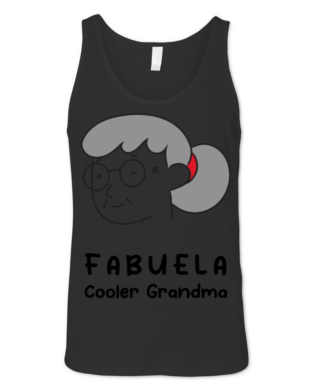 Fabuela Cooler Grandma Unisex Jersey Tank