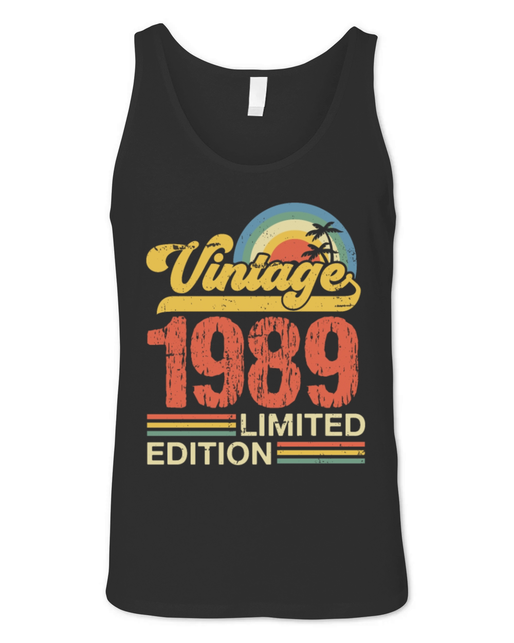Retro Vintage 1989 Limited Edition Unisex Jersey Tank