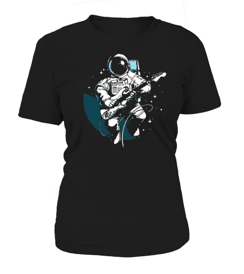 Astronaut rocks with guitar Women's T-Shirt
