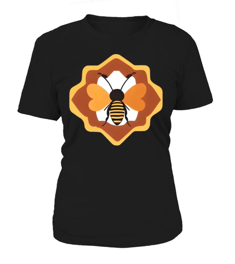 Vintage Retro Bee Design Women's T-Shirt