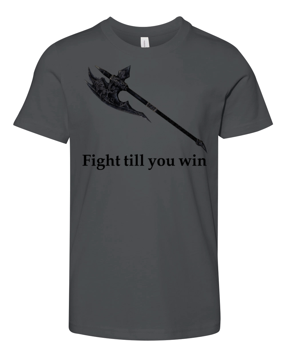 Fight till you win Youth Unisex Jersey Tee