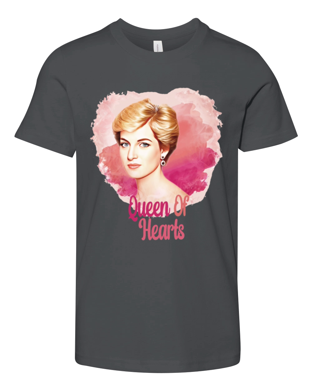Princess Diana Queen of peoples hearts Youth Unisex Jersey Tee