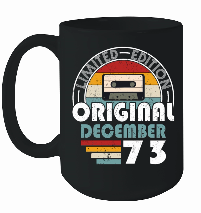 50th birthday december 1973 original 1973 Ceramic Mug