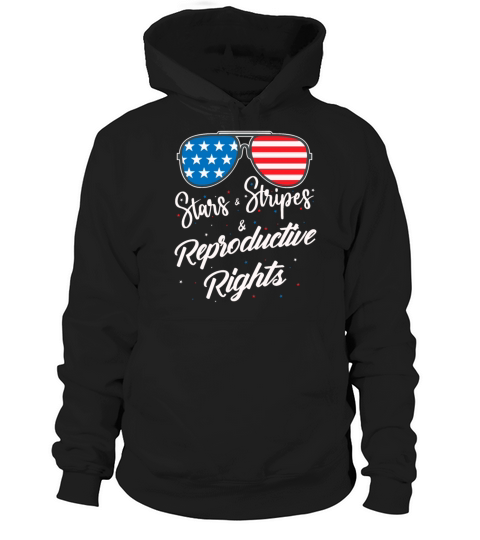 Patriotic 4th July Sunglass Stars Stripes Hoodie Unisex