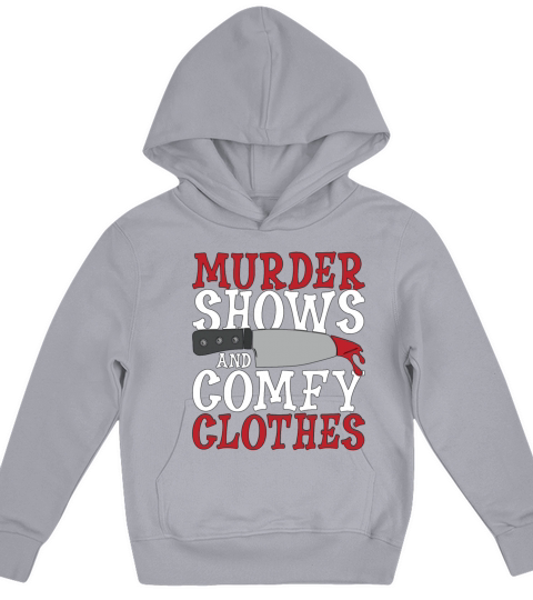 Detective Murder Shows And Comfy Investigator Cop Kids Hoodie