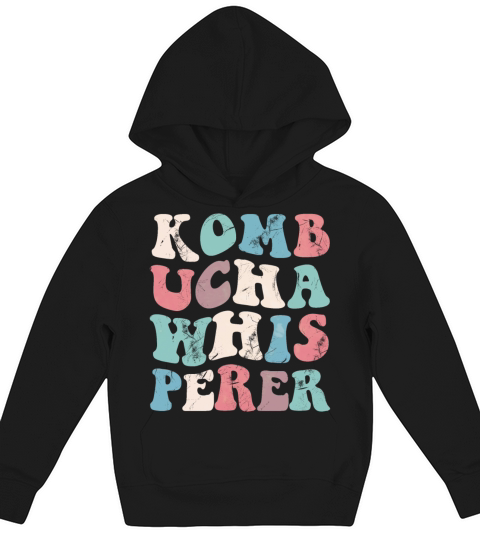 Kombucha Whisperer Vintage Kids Hoodie