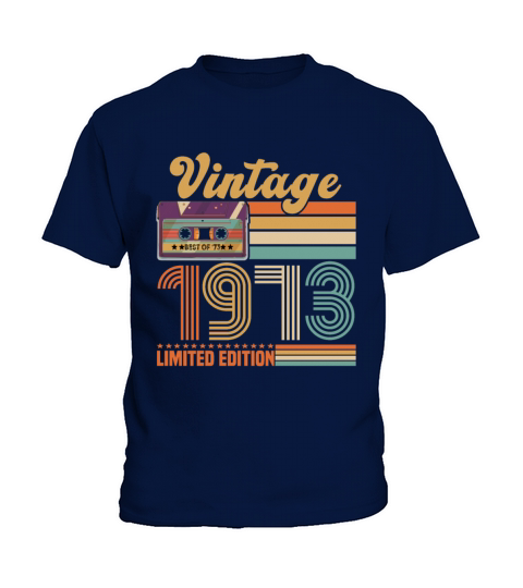 50 Year Old Gifts Vintage 1973 Limited Edition Kids T-Shirt