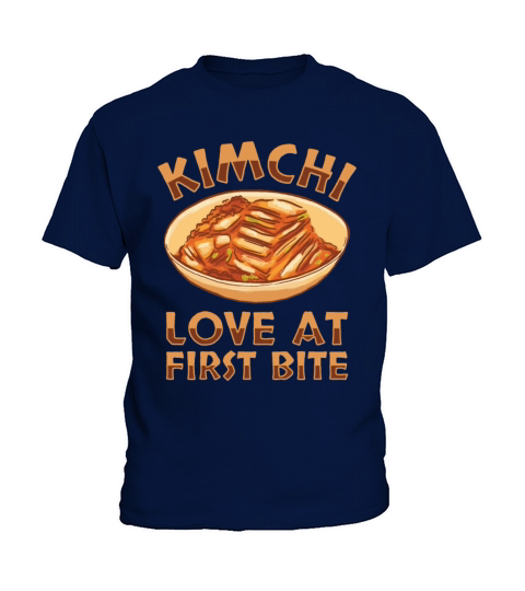 Kimchi Love At First Bite Kimchi Lover Kids T-Shirt