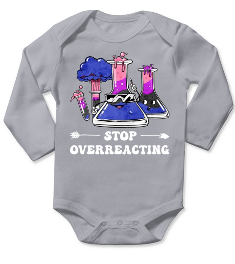 Gender Fluid Pride Flag Chemistry Teacher Long Sleeve Baby One-Piece