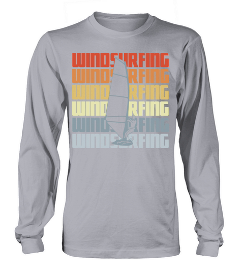 Vintage Windsurfing Long sleeved Unisex