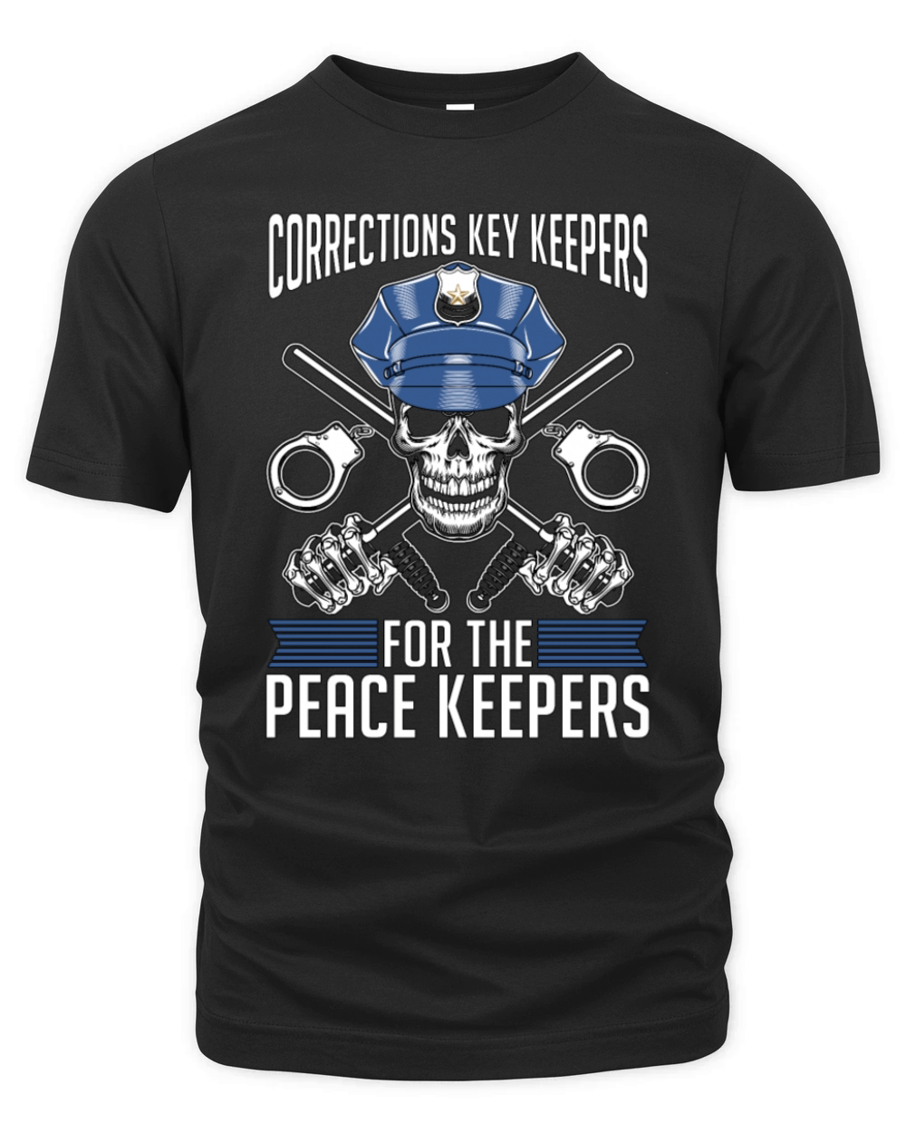 Correction Officers Corrections Key Keepers Police Organic Unisex T-shirt