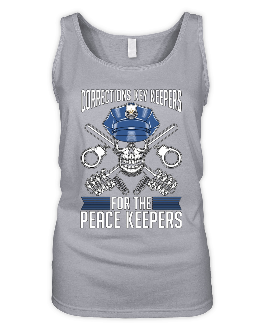 Correction Officers Corrections Key Keepers Police Organic Women's Tank Top