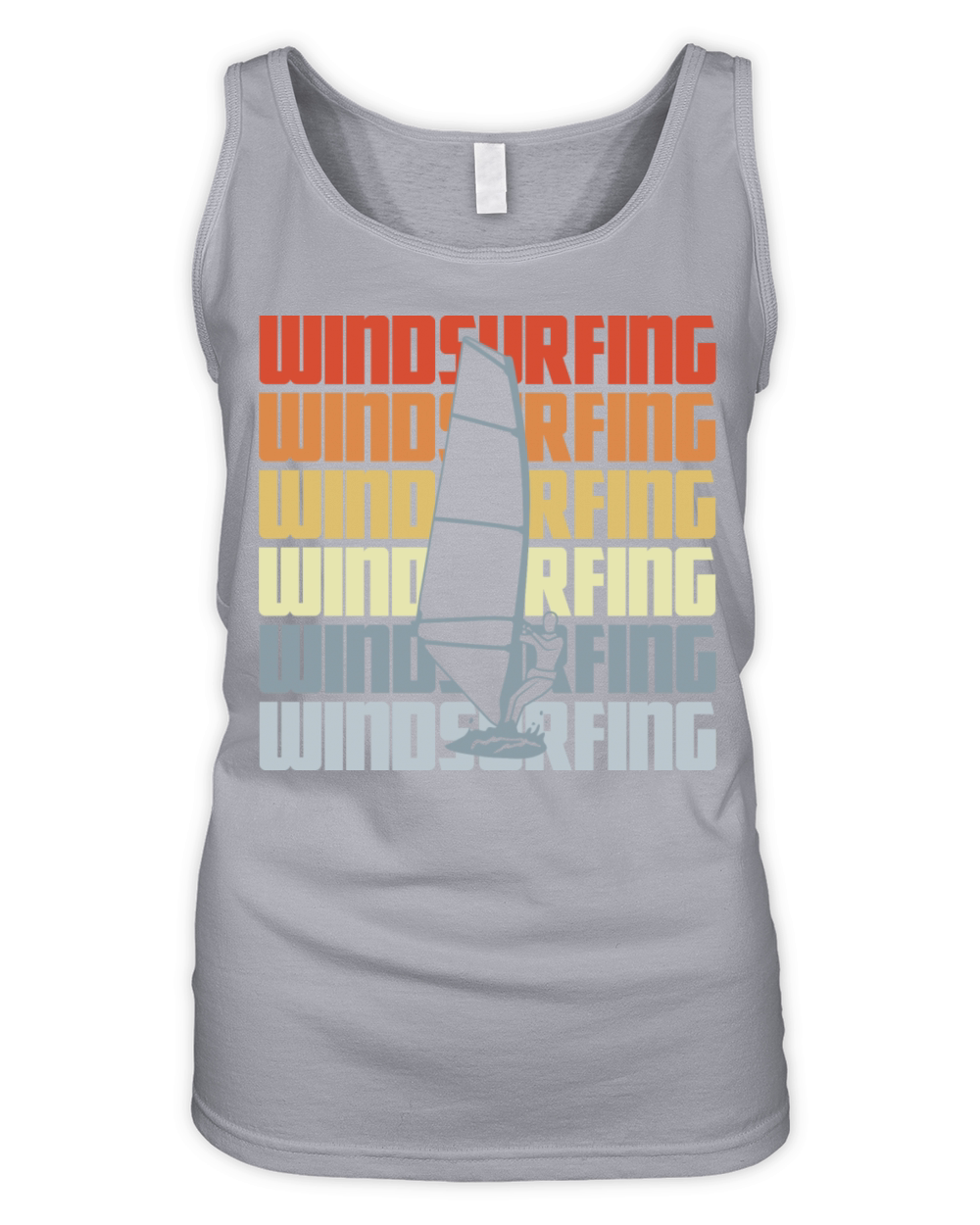 Vintage Windsurfing Organic Women's Tank Top