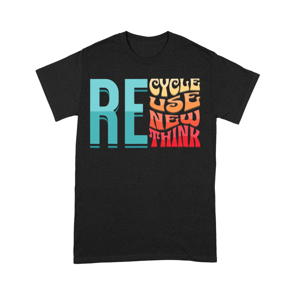 Recycle Reuse Renew Rethink Vintage Environmental Premium T-shirt