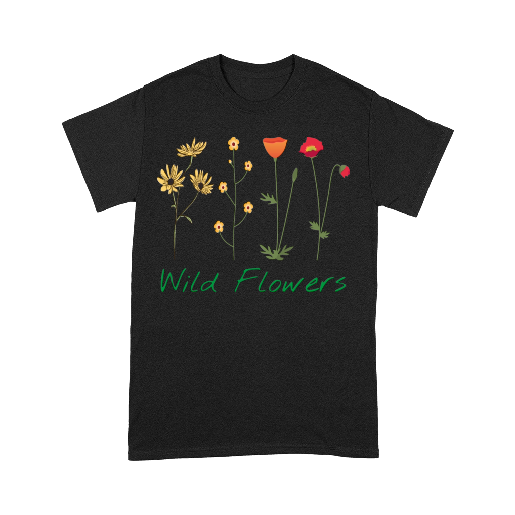 Vintage Retro Wild flower Premium T-shirt
