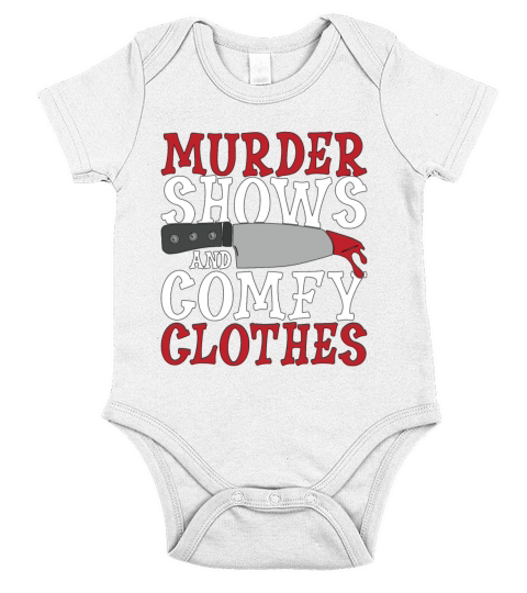 Detective Murder Shows And Comfy Investigator Cop Short Sleeve Baby One-Piece