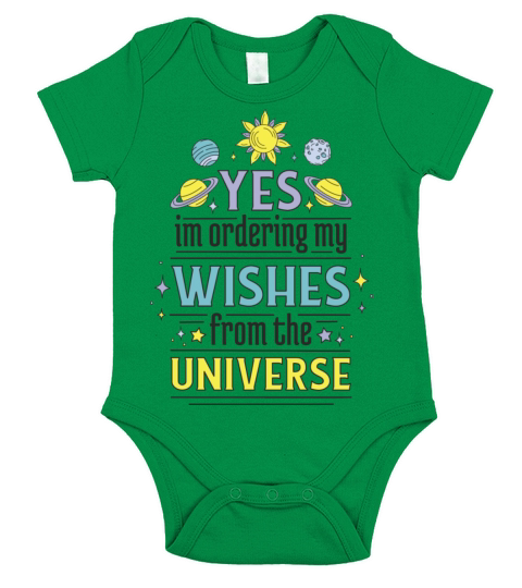 Universe Wishes Quote The Quote Yes Ordering My Short Sleeve Baby One-Piece