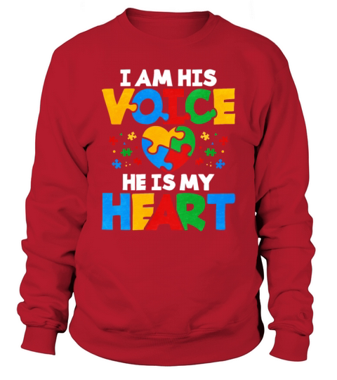 Voice He Is My Heart Sweatshirt Unisex
