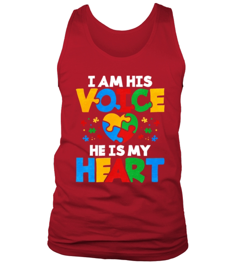 Voice He Is My Heart Tank Top Unisex