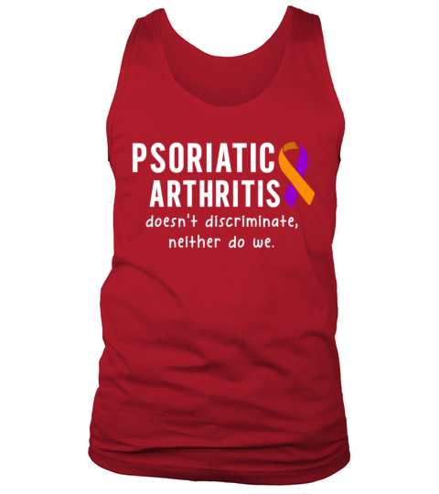 We Wont Stop Until Theres A Cure For Psoriatic Tank Top Unisex