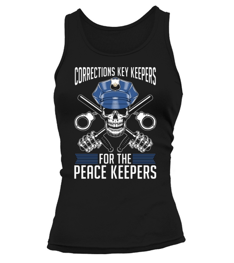 Correction Officers Corrections Key Keepers Police Tank top Woman
