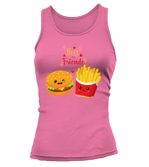 Hamburger Fries Best Friend-Hamburger Day Tank top Woman