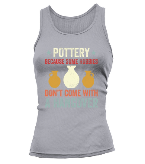 Pottery Funny Clay Kiln Vintage Ceramicist Tank top Woman