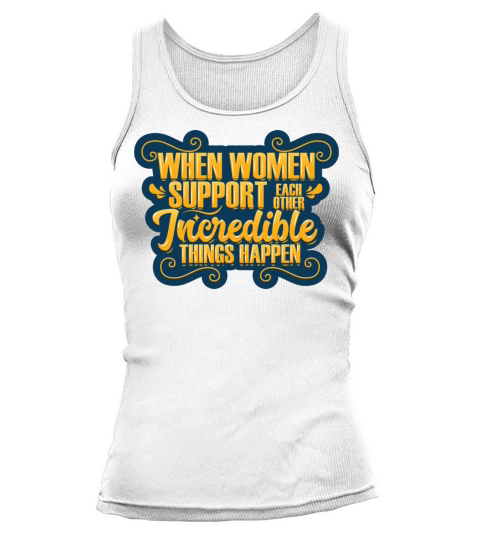 Woman Support Each Other Tank top Woman