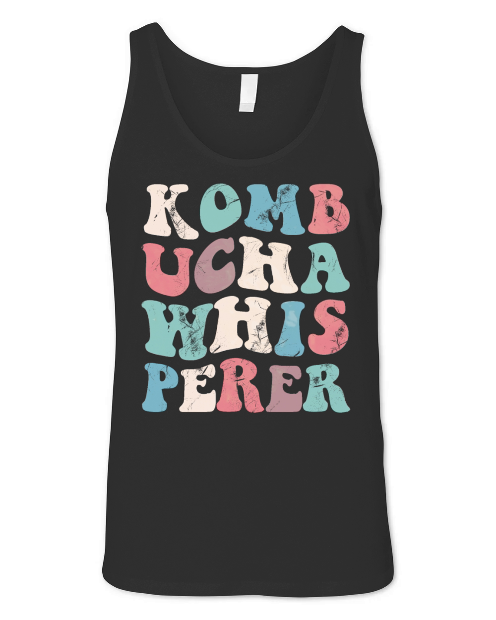 Kombucha Whisperer Vintage Unisex Jersey Tank